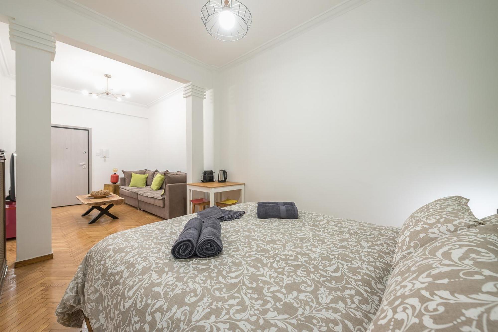 Stylish Luxury Apartment At Ampelokipi Metro Station アテネ エクステリア 写真